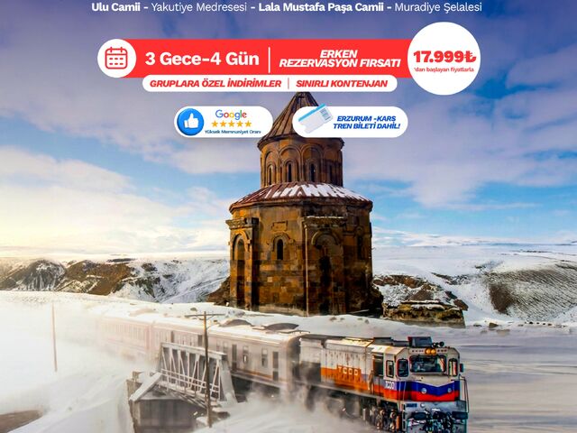UÇAKLI DOĞU EKSPRESİ- ERZURUM-KARS-VAN